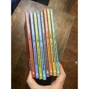 Lot of 8 BEAR GRYLLS ADVENTURES Chapter Books Series~Survival~Challenges